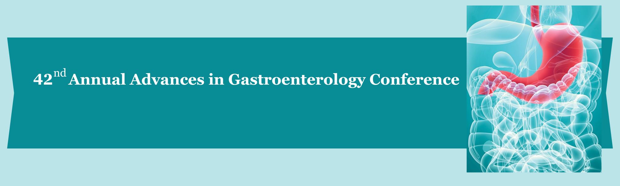 42nd Annual Advances in Gastroenterology Conference Banner